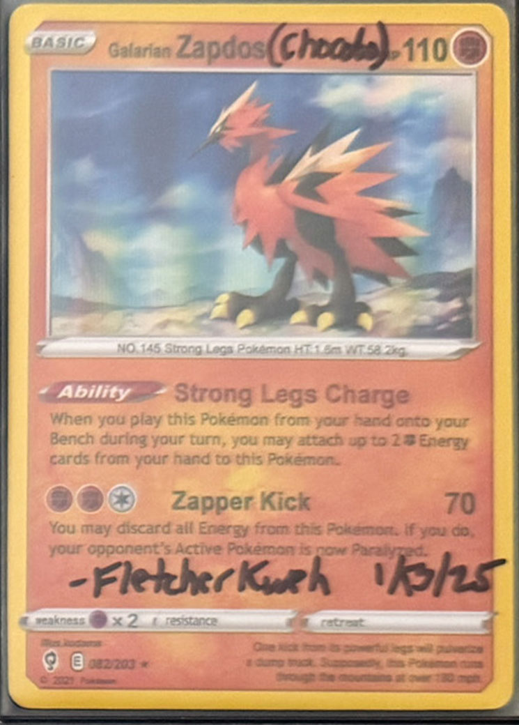 Galarian Zapdos (Chocobo)