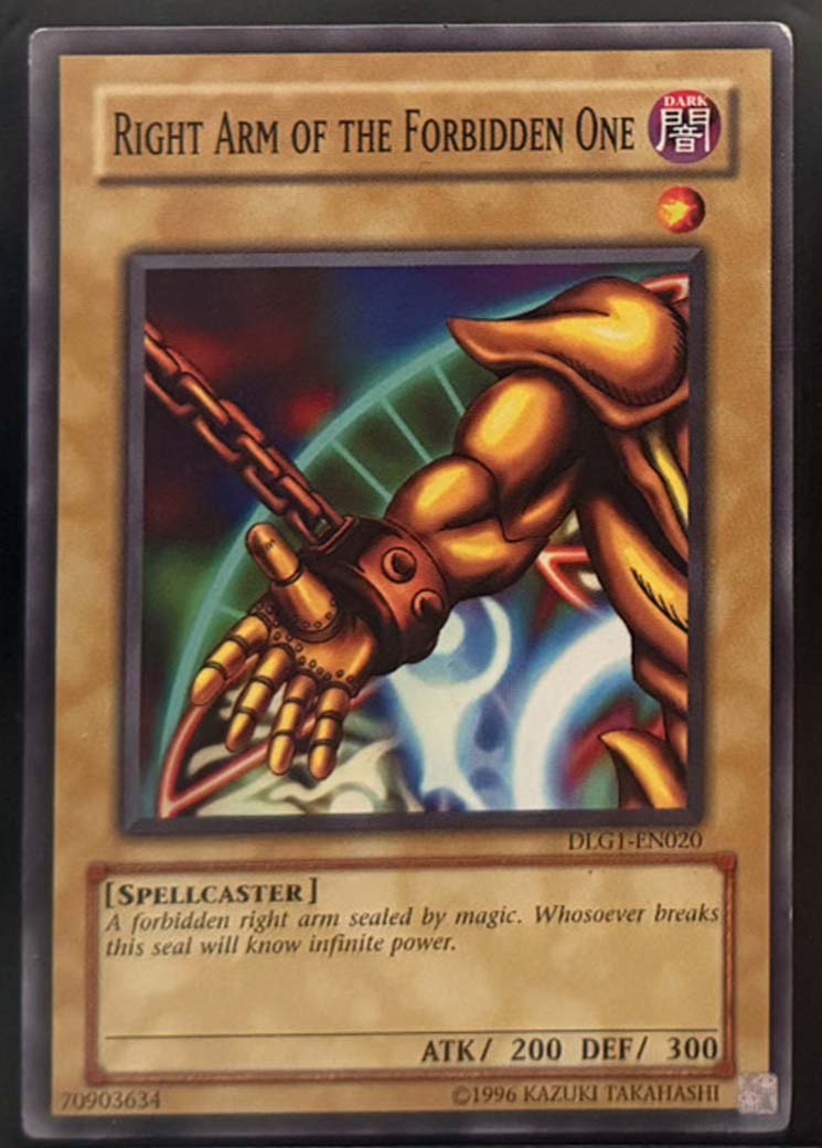 Right Arm of the Forbidden One